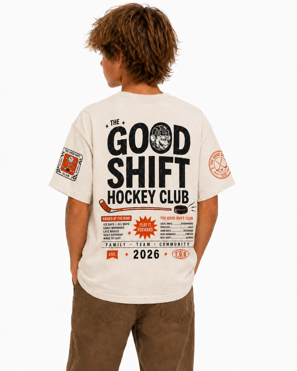 HOCKEY CLUB KID TEE