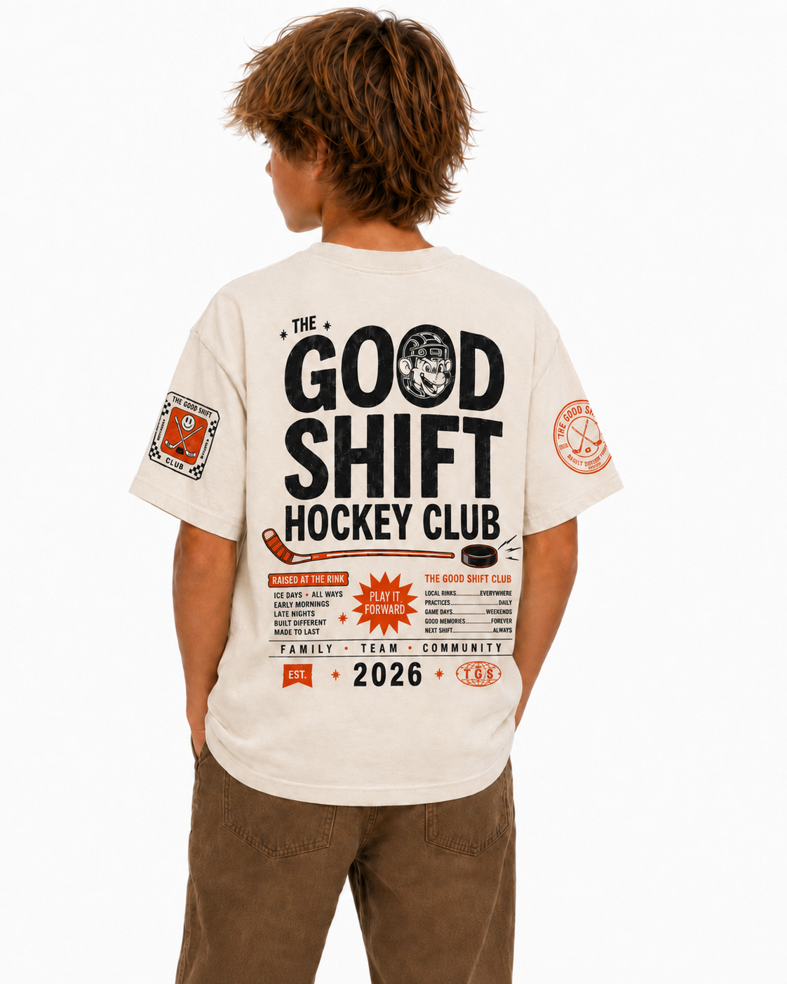 HOCKEY CLUB KID TEE