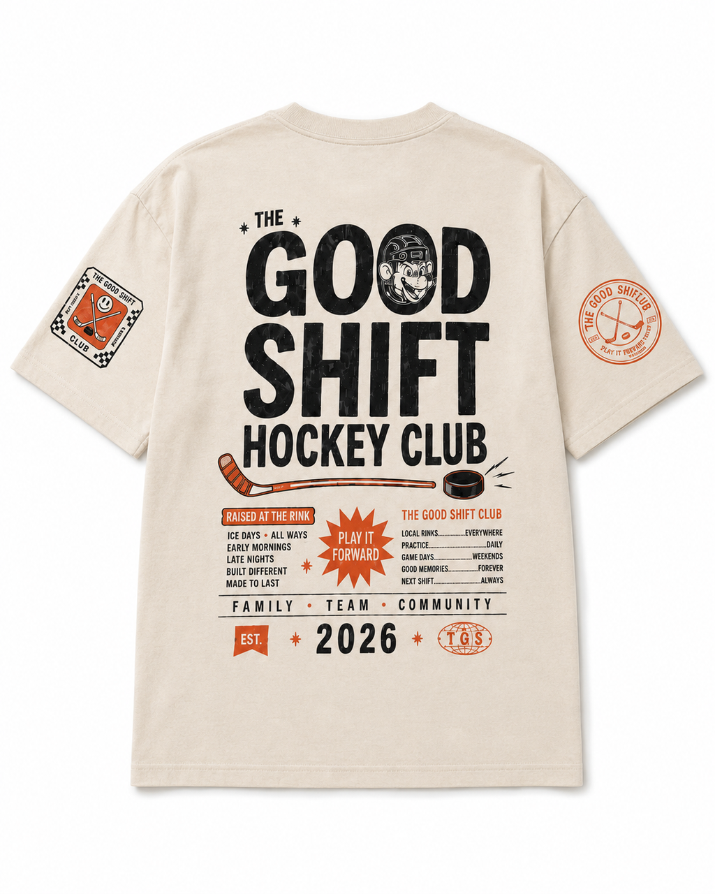 HOCKEY CLUB KID TEE