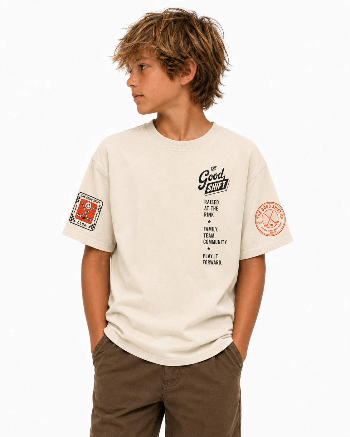 HOCKEY CLUB KID TEE