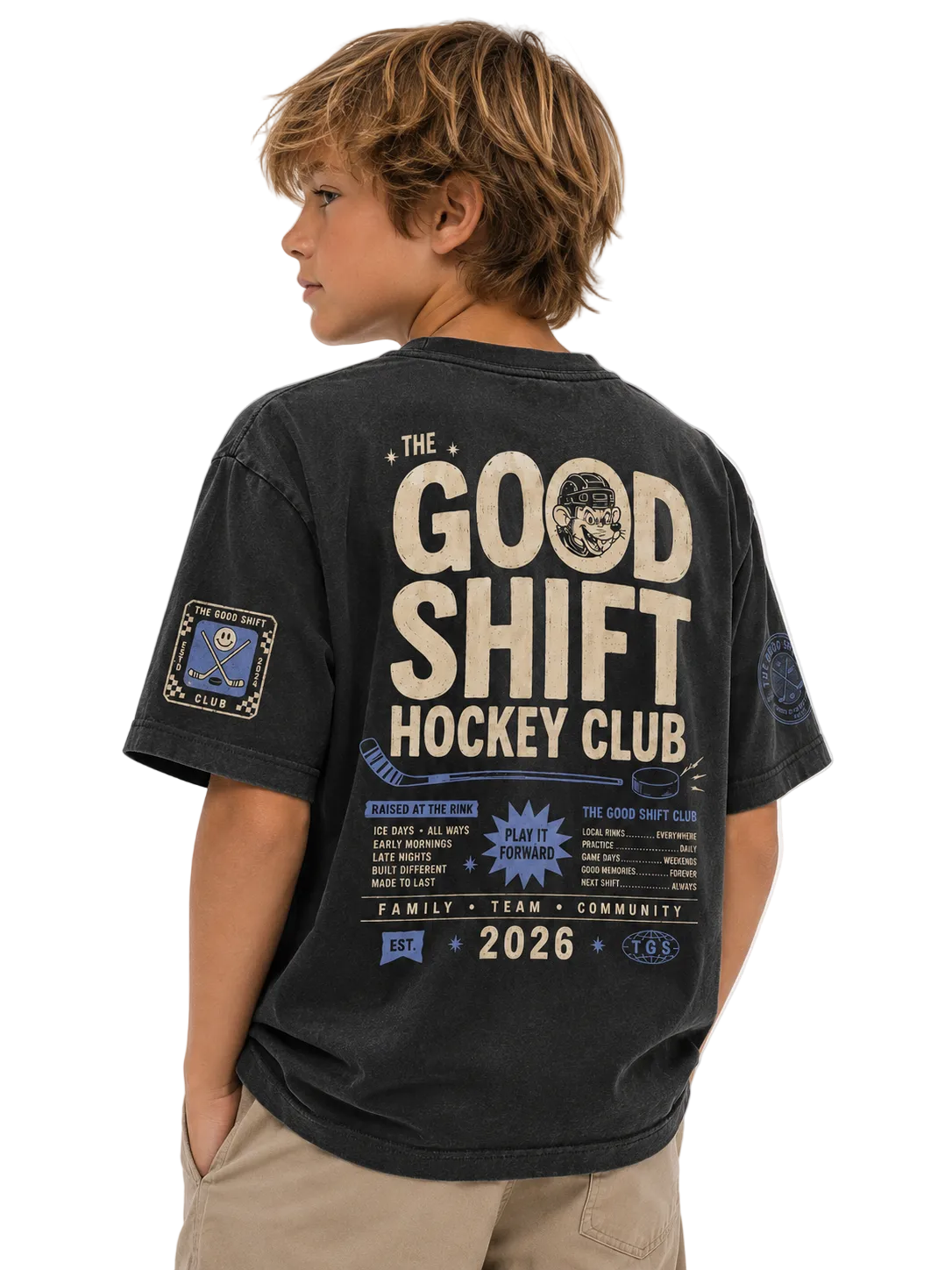 HOCKEY CLUB KID TEE